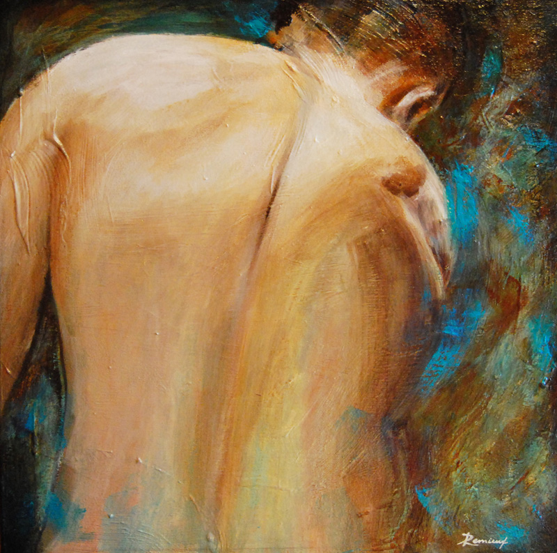 Acrylique sur toile 
40 cm x 40 cm